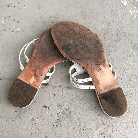 Alexander McQueen skull flip-flops  main image 1